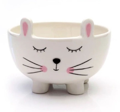 Тарелка керамическая Rabbit bowl 11х14х14см FC191316