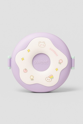 Ланчбокс 1000мл Donut purple 6717-01