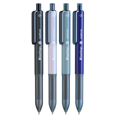 Фото Ручка-роллер мех 0,5 синяя Berlingo Method CRm_05008 от производителя, с доставкой по Хабаровску