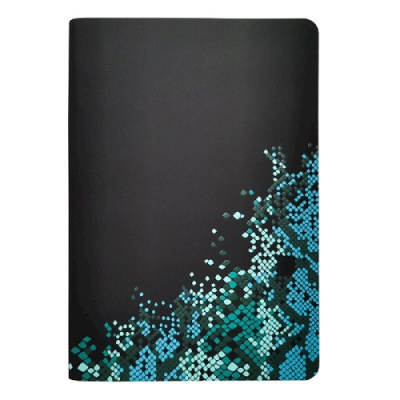 Фото Ежедневник недатированный Qredo Snake В6 черно-бирюзовый 272 стр 15-6948 от производителя, с доставкой по Хабаровску