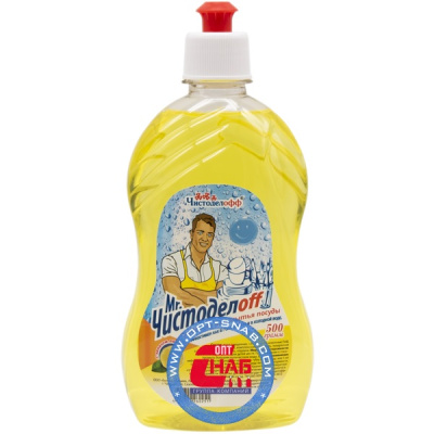 Средство д-мытья посуды 500мл Чистоделoff лимон