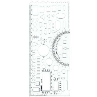 Фото Линейка офицерская 20см СТАММ прозрачная печатная шкала ТТ03 от производителя, с доставкой по Хабаровску
