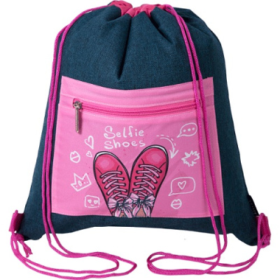 Фото Сумка для обуви deVENTE Selfie&Shoes 35x40см с внешним карманом на молнии 7040239  от производителя, с доставкой по Хабаровску