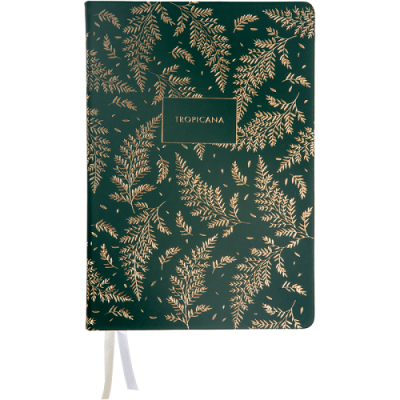 Фото Ежедневник А5 без дат deVENTE Tropicana 272стр темно-зеленый 2234583 от производителя, с доставкой по Хабаровску