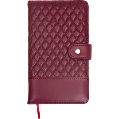 Фото Еженедельник-планинг карманный без дат deVENTE Tailor 160стр иск кожа бордовый 2239541 от производителя, с доставкой по Хабаровску