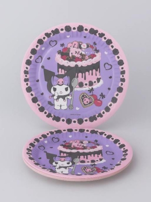 Фото Набор бумажных тарелок 6шт Kuromi Любимая вишенка 310978 от производителя, с доставкой по Хабаровску