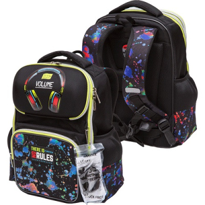 Фото Ранец школьный deVENTE Smart Music No Rules 7030410 от производителя, с доставкой по Хабаровску