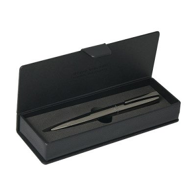 Фото Подарочная ручка шар 1,0 синяя BrunoVisconty Sorrento корпус вороненая сталь 20-0449/08 от производителя, с доставкой по Хабаровску