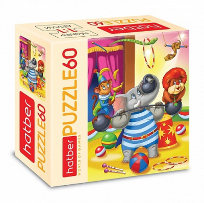 Фото Пазл 60 эл. На арене цирка 60ПЗ5_19266 от производителя, с доставкой по Хабаровску