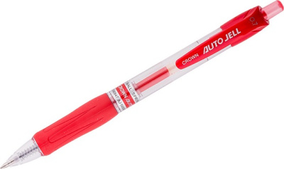 Фото Ручка гел мех 0,7 красная с грипом CROWN AJ-5000R/123241 от производителя, с доставкой по Хабаровску