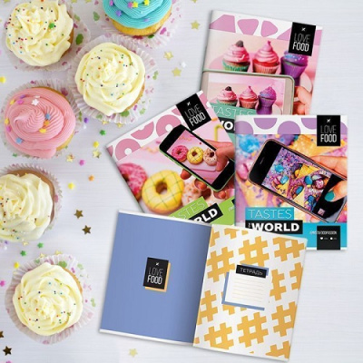 Фото Тетрадь 48л А5 LOREX INSTA FOOD LXCBCL-IF от производителя, с доставкой по Хабаровску