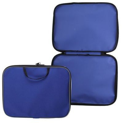 Фото Портфель текстильный deVENTE синий с ручками 3075601 от производителя, с доставкой по Хабаровску