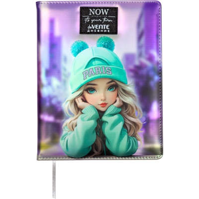 Фото Дневник школьный 1-11кл 48л А5 deVENTE Paris Girl 2020537 от производителя, с доставкой по Хабаровску