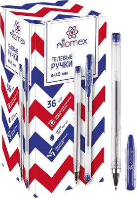 Фото Ручка гел 0,5 синяя Attomex 5051347 от производителя, с доставкой по Хабаровску