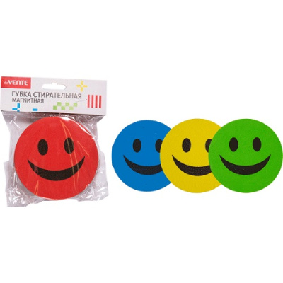 Фото Губка для доски с магнитом deVENTE Smile 6022303 от производителя, с доставкой по Хабаровску