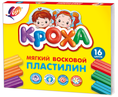 Фото Пластилин 16цв 320г Луч Кроха со стеком 28С 1646-08 от производителя, с доставкой по Хабаровску