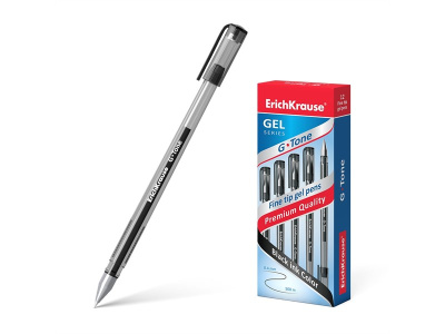 Фото Ручка гел. 0,5 черная ErichKrause G-TONE 17810 от производителя, с доставкой по Хабаровску
