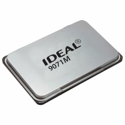 Фото Настольная штемпельная подушка 70х110мм IDEAL 9072M металл черная от производителя, с доставкой по Хабаровску