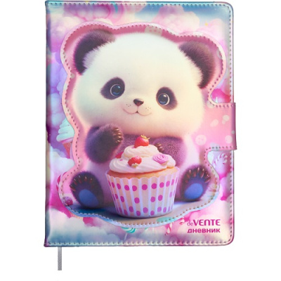 Фото Дневник школьный 1-11кл 48л А5 deVENTE Sweet Panda 2020677 от производителя, с доставкой по Хабаровску
