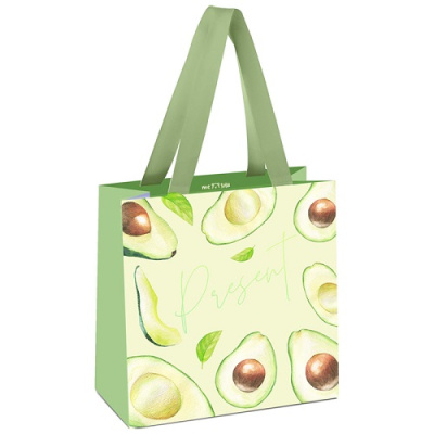 Фото Пакет подарочный 20х20х10см MESHU Avocado матовая ламинация MS_45780  от производителя, с доставкой по Хабаровску