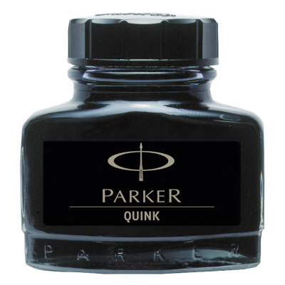 Фото Чернила Parker Quink 50-57мл черные 1950375 от производителя, с доставкой по Хабаровску