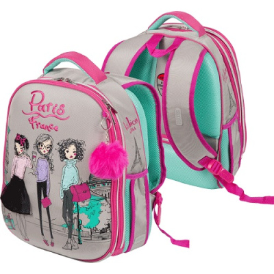 Фото Рюкзак школьный deVENTE Choice Lite Paris 7033236 от производителя, с доставкой по Хабаровску