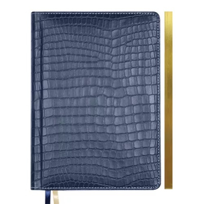 Фото Записная книжка А5 80л клетка deVENTE Wild иск кожа темно-синяя 2251507 от производителя, с доставкой по Хабаровску