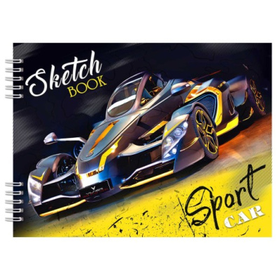 Фото Скетчбук 36л А5 на гребне Авто 1 Бг36/4 от производителя, с доставкой по Хабаровску