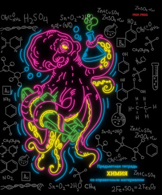 Фото Тетрадь 48л А5 клетка NEON Химия 48-9693 от производителя, с доставкой по Хабаровску