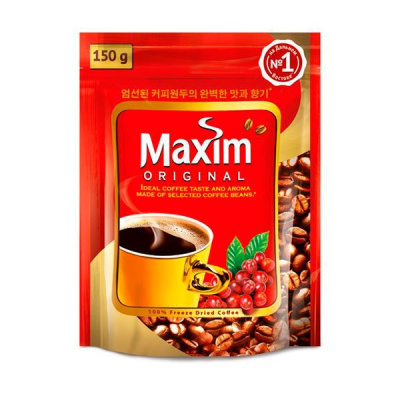 Кофе растворимый 150гр Maxim Original сублимированный