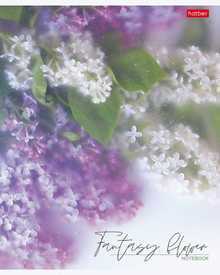 Фото Тетрадь 40л А5 клетка Fantasy flower 40Т5лВ1 от производителя, с доставкой по Хабаровску