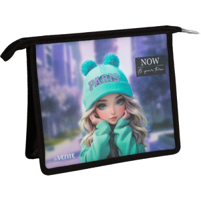 Фото Папка для тетрадей А5 на молнии deVENTE Paris Girl 8056564 от производителя, с доставкой по Хабаровску