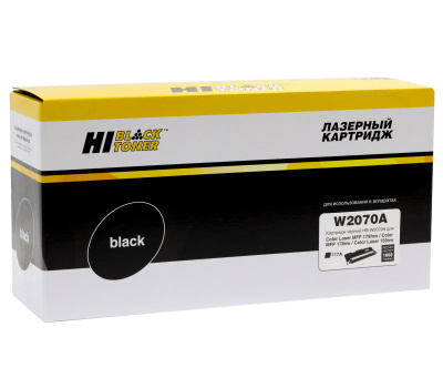Тонер-картридж Hi-Black (HB-W2070A) для HP CL 150a/150nw/MFP178nw/179fnw, 117A, Bk, 1K