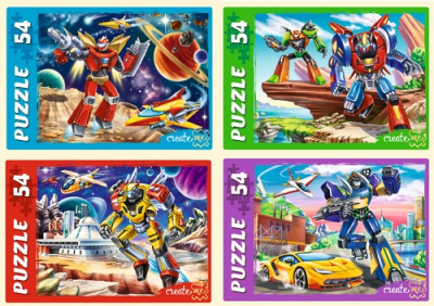 Фото Пазл 54эл Эпоха трансформеров ассорти П54-2619 от производителя, с доставкой по Хабаровску