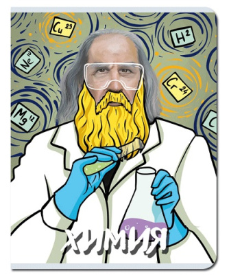 Фото Тетрадь 48л А5 клетка Портрет Химия FB346 от производителя, с доставкой по Хабаровску