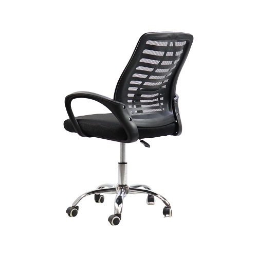 Кресло Creslan ZTВС-24  черный сетка/ткань