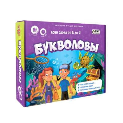 Фото Игра настольная ГЕОДОМ Букволовы от производителя, с доставкой по Хабаровску