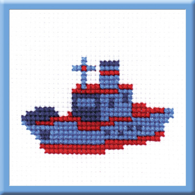 Фото Набор для вышивания крестиком Кораблик 562 от производителя, с доставкой по Хабаровску