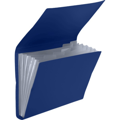 Фото Папка с клапаном 6отд А4 550мкм 20мм deVENTE Blue синяя 3078321 от производителя, с доставкой по Хабаровску