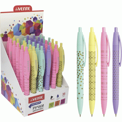 Фото Ручка шар мех 0,7 синяя deVENTE Pastel 5070890 от производителя, с доставкой по Хабаровску