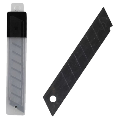 Фото Лезвия для большого ножа 18мм 10шт deVENTE TOTAL BLACK 4092401 от производителя, с доставкой по Хабаровску