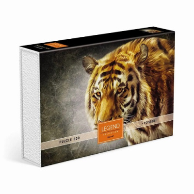 Фото Пазл 500эл А2 LEGEND ZooArt Тигр 500П32_28486 от производителя, с доставкой по Хабаровску