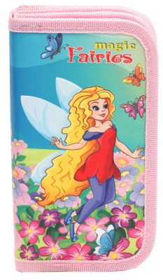 Фото Пенал 3отд Милая фея 19х10,5см прямоуголный ламинированный картон ПН-5952 от производителя, с доставкой по Хабаровску