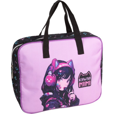 Фото Папка для тетрадей А4 deVENTE Kawaii Mimil 36х28х8см с ручками 8056513 от производителя, с доставкой по Хабаровску