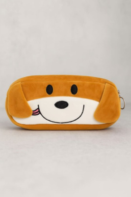 Фото Пенал плюшевый Red dog orange 80P-083 от производителя, с доставкой по Хабаровску