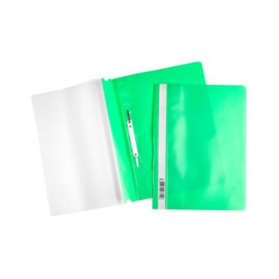 Фото Скоросшиватель пластиковый А4 120/160мкм зеленый ASp_04304 от производителя, с доставкой по Хабаровску