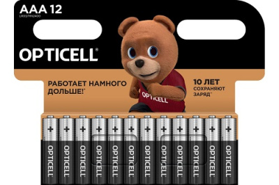 Фото Батарейка Opticell LR03 12шт 5051011 от производителя, с доставкой по Хабаровску