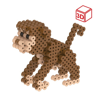 Фото Термомозайка Hobbius Обезьянка 3D TLS-02 №07 от производителя, с доставкой по Хабаровску