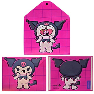 Фото Папка-конверт на кнопке А5 (303х240мм) 180мкм Centrum Куроми с леденцом 74419 от производителя, с доставкой по Хабаровску