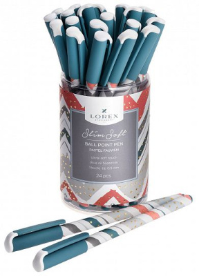 Фото Ручка шар 0,5 синяя игольчатый узел LOREX PASTEL FAUVISM LXOPSS-PF1  от производителя, с доставкой по Хабаровску